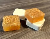 X2 Large Handmade Soap - Oat Shea Butter, Honey with Oat or Aloe Vera and orange. Perfect for dry skin. Eczema, Acne, Psoriasis, Rosacea.