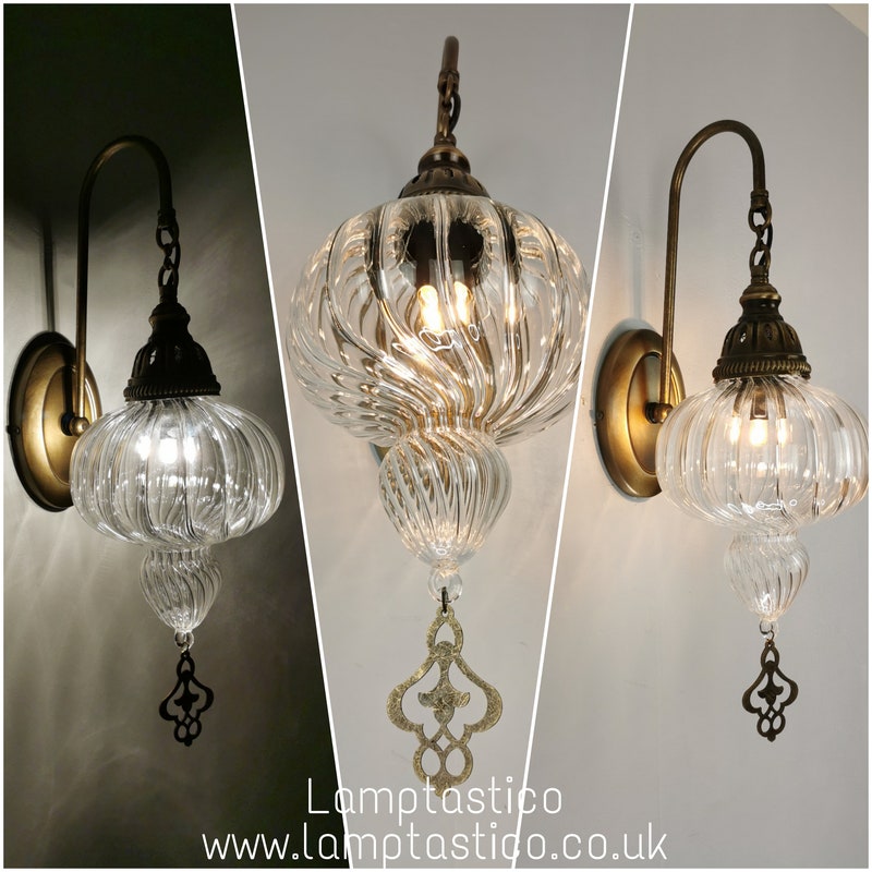 Bohemian Wall Sconce - Etsy