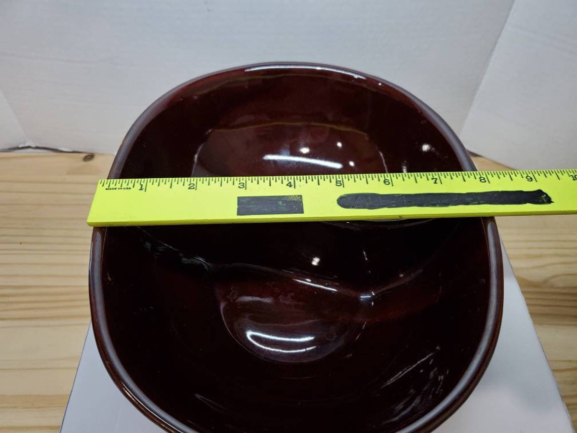 Vintage Marcrest Oven Proof USA Stoneware Brown Divided Baking Etsy