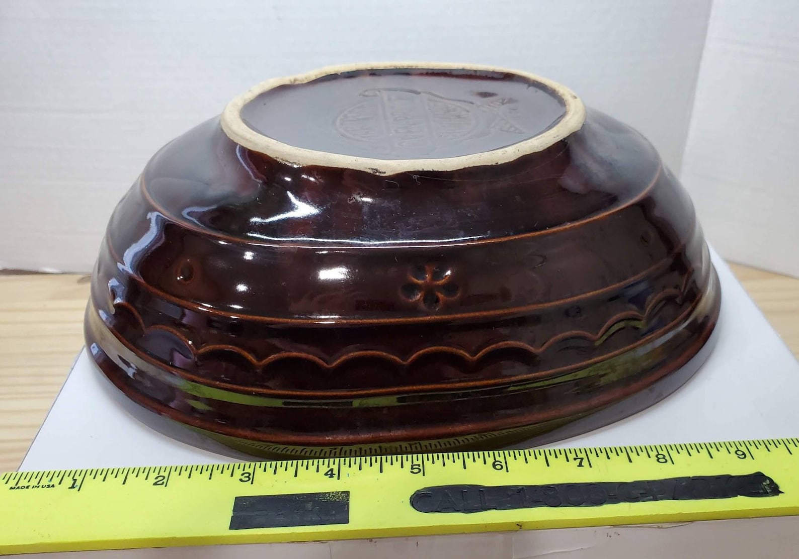 Vintage Marcrest Oven Proof USA Stoneware Brown Divided Baking Etsy