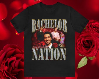 Bootleg Bachelor Nation T-Shirt | Joey Graziadei Bachelor Shirt | The Bachelor Gift | Joey The Bachelor | Rose Ceremony | Bachelor T-Shirt |