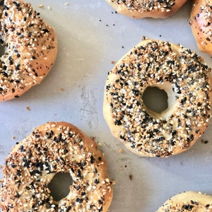 Low Salt Everything Bagel RECIPE Digital Download