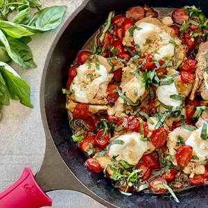 Low Salt Caprese Chicken RECIPE Digital Download