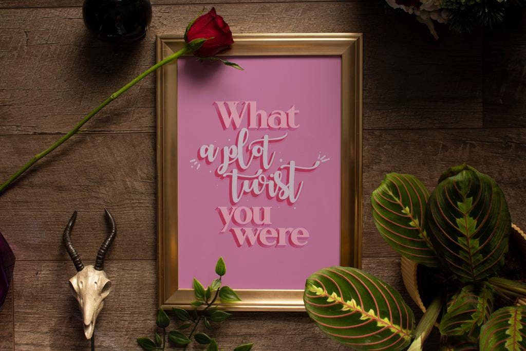 What A Plot Twist You Were A5 A4 A3 Unframed Portrait Print Etsy UK what-a-plot-twist-you-were-a5-a4-a3-unframed-portrait-print-etsy-uk