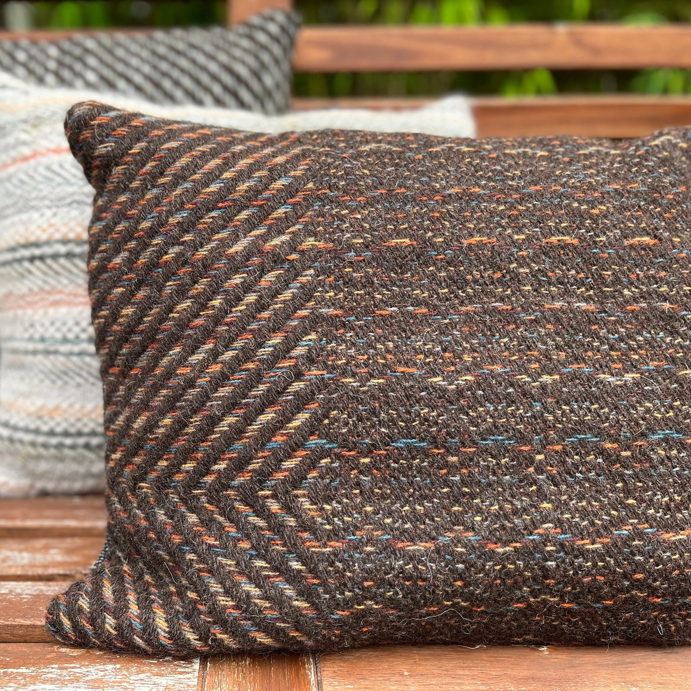Ochre Rectangle Cushion Etsy