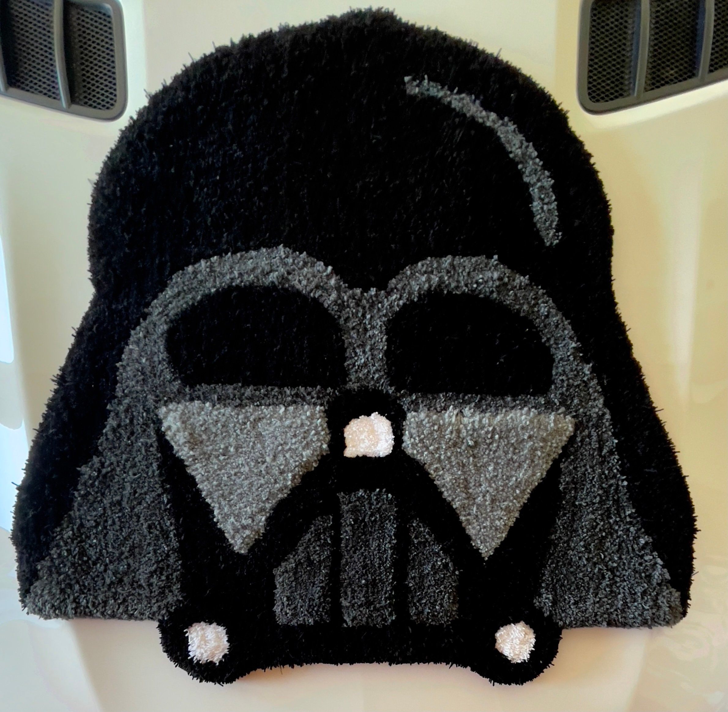Darth Vader Alfombra hecha a mano Alfombra de Star Wars Etsy