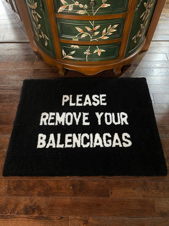 balenciaga rug