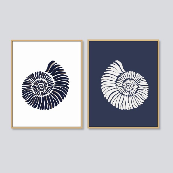 Sea Shell Print - Etsy