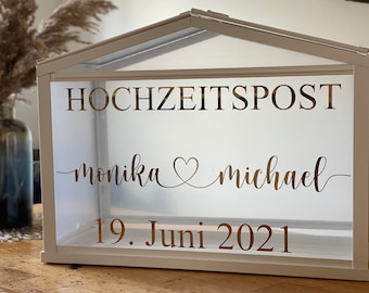 Aufkleber Vinylaufkleber Hochzeitspost Geschenkkarten Hochzeit Kartenbox Grußkarten