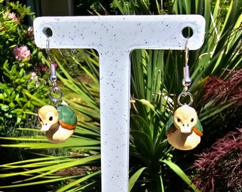 Turtle Duck Earrings