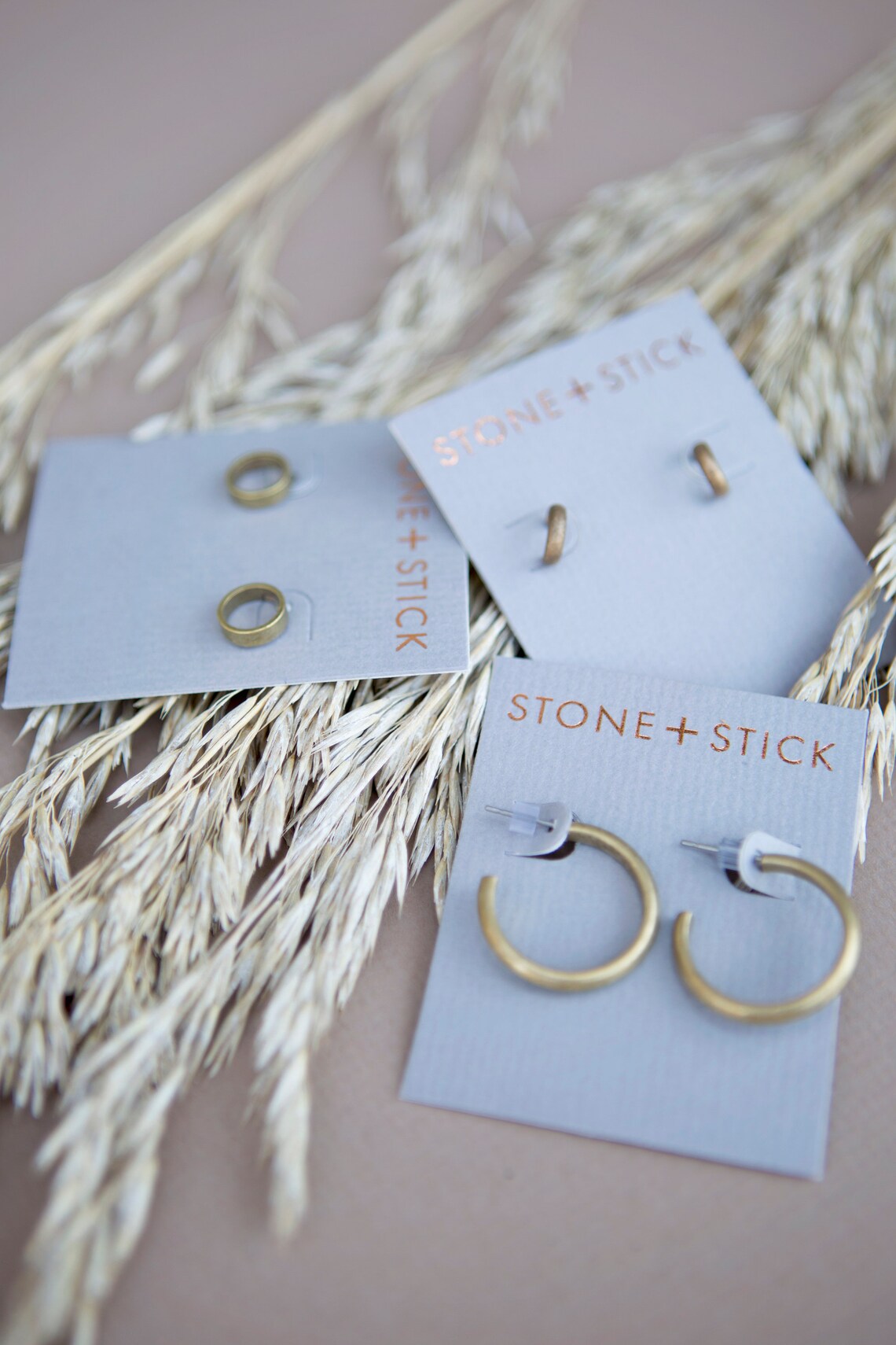 Brass Hoops Etsy