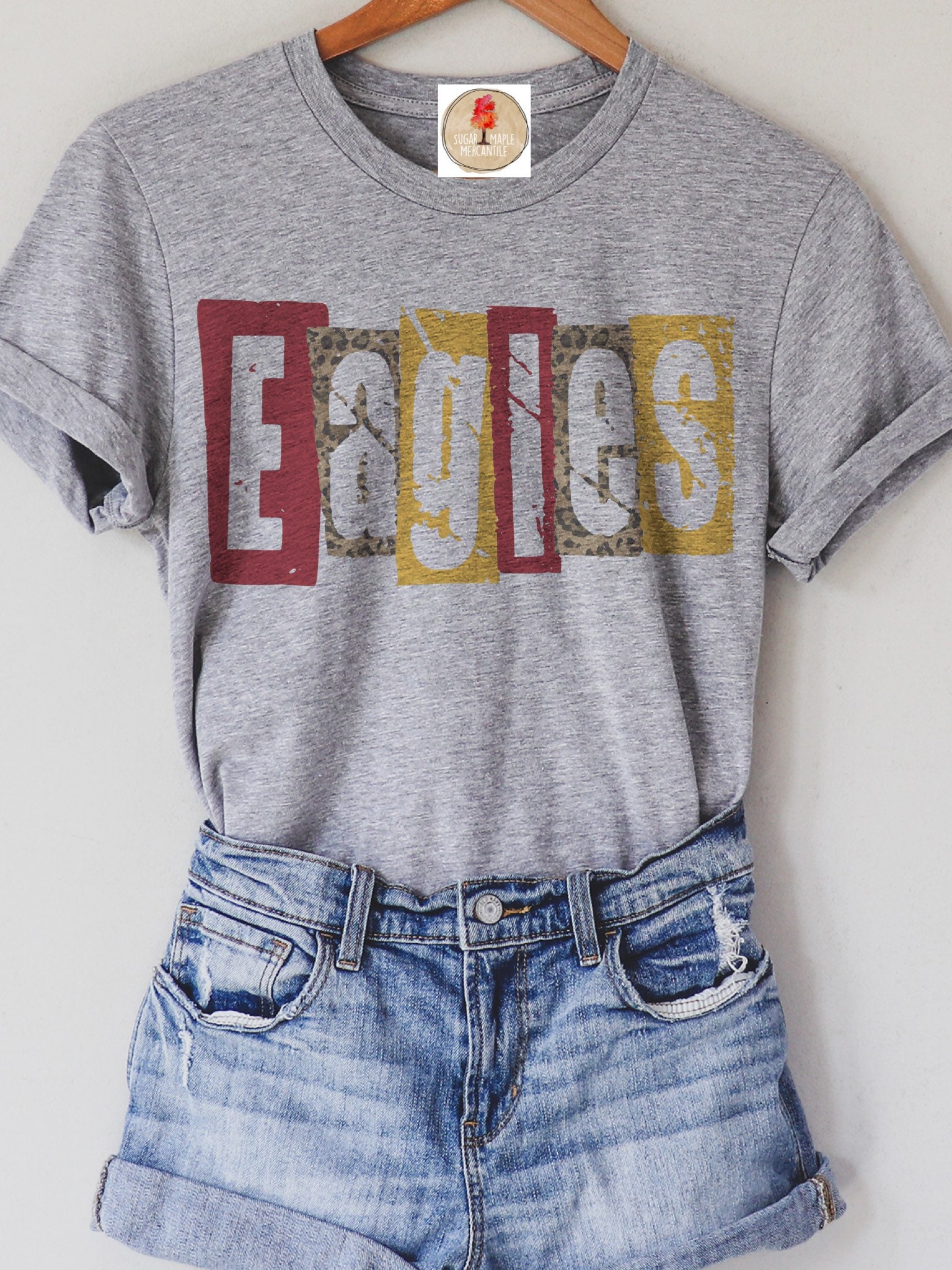 Eagles Football Mom/ Football Shirt/ Sports Mom T-shirt/ - Etsy