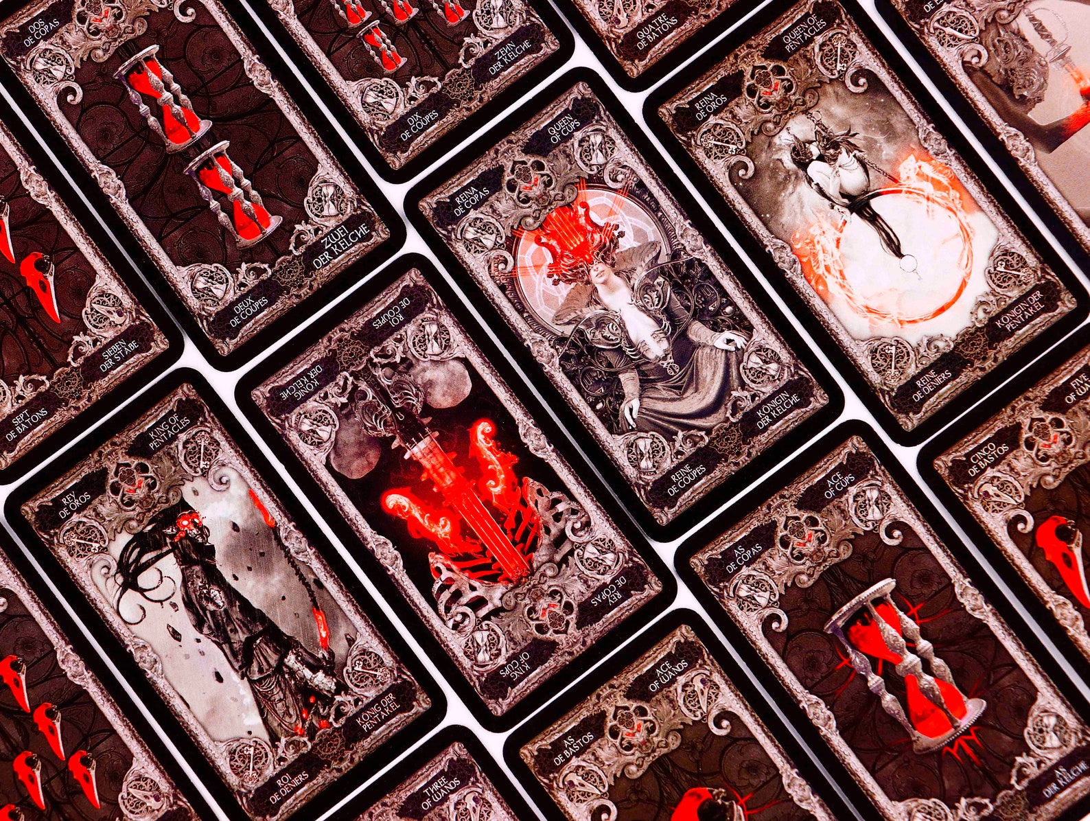 Dark XIII Tarot deck /The Tarot XIII Tarot cards for beginner Etsy