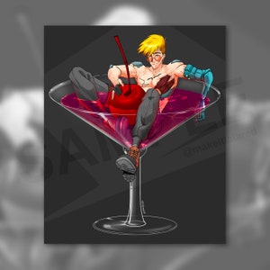 Trigun Stampede Pinup Drinks - The Vashtini
