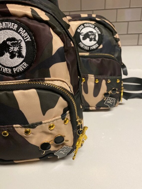 black panther fanny pack