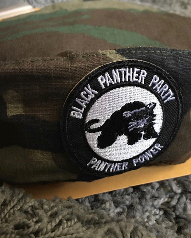 Black Panther Party Beret camouflage Etsy