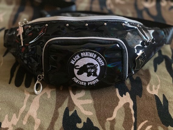black panther fanny pack