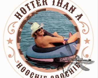 Western Hoochie Coochie Design | PNG-Datei | T-Shirt Design | Digitaler Download