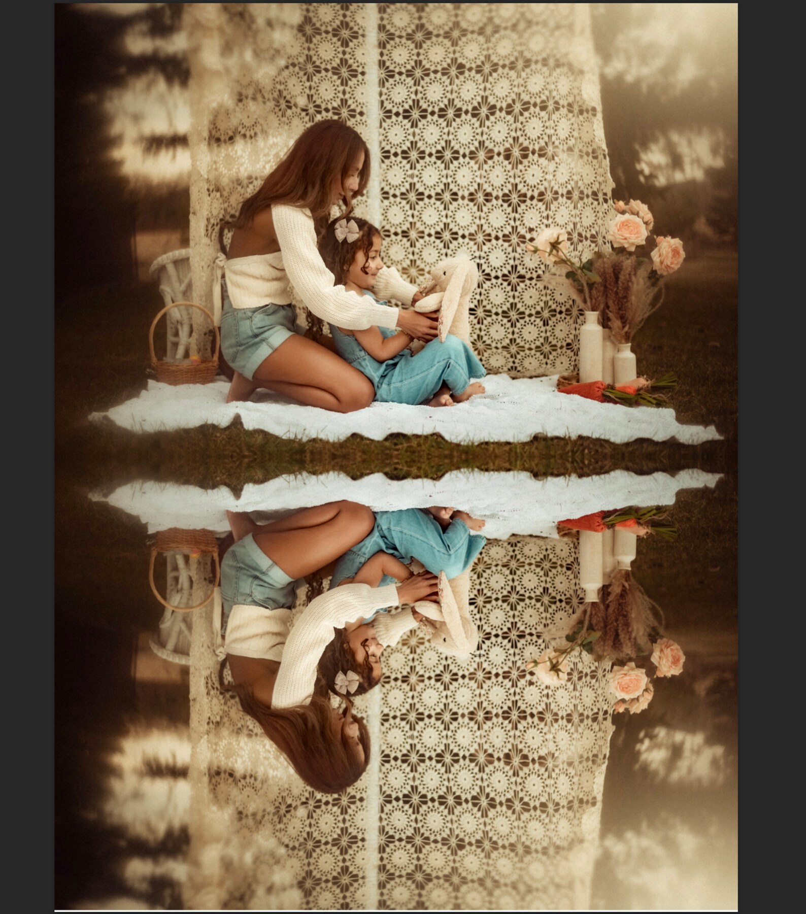 Photo Editor Reflection Photoshop PDF Tutorial | Faux Reflection | Step by Step | Photo Editing ...
