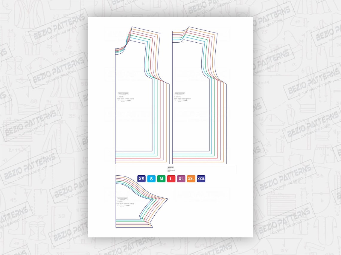 Soccer football jersey men Sewing PDf Pattern/templatesPDF | Etsy