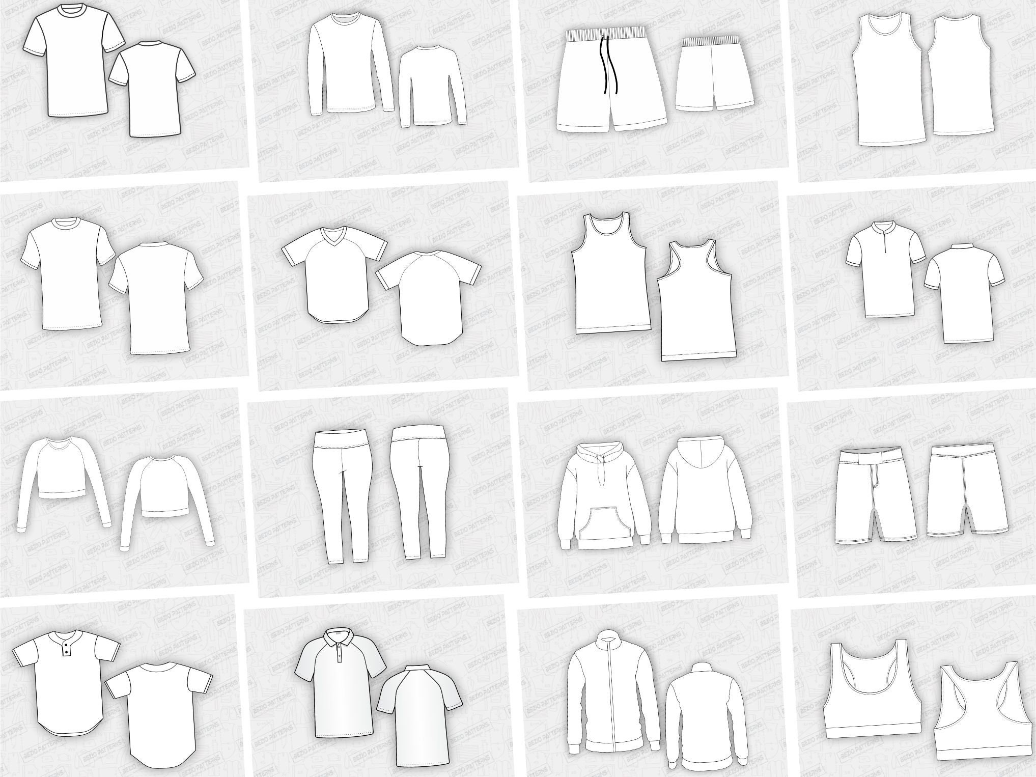 Mega Sewing Patterns Bundle, Sewing Digital Pattern Bundle Sewing ...