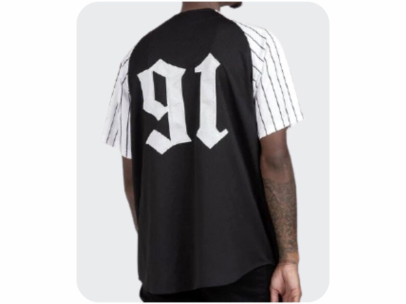 Baseball Jersey Full Button Raglan Sleeves Men ,PDF Sewing Pattern ...