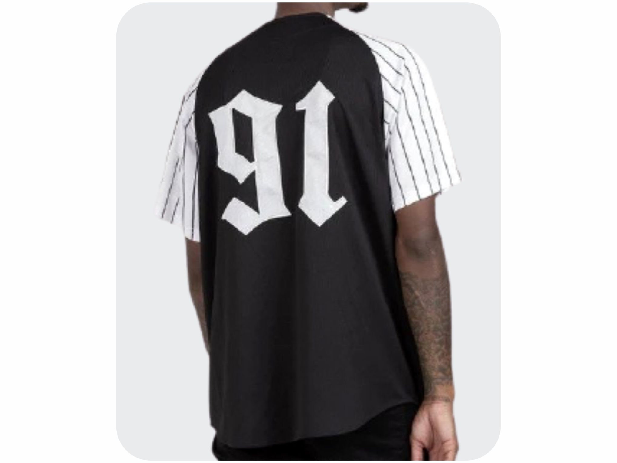  GORGLITTER Men's Graphic Print Baseball Jersey Short Sleeves  Button Down T-Shirt : Clothing, Shoes & Jewelry