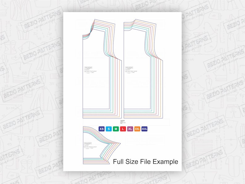 Baseball Jersey Full Button Men Sewing Pdf Patternpdf Sewing Etsy