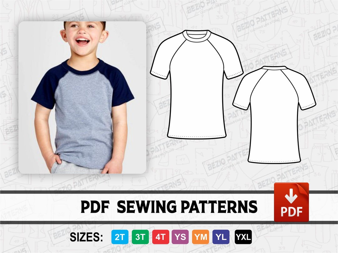T SHIRT Youth Kids Raglan Sewing Pattern / Templates,pdf Sewing Pattern,kids Youth Digital Pattern,sizes 2t-3t-4t-s-m-l-xl,instant Download - Etsy t-shirt-youth-kids-raglan-sewing-pattern-templates-pdf-sewing-pattern-kids-youth-digital-pattern-sizes-2t-3t-4t-s-m-l-xl-instant-download-etsy