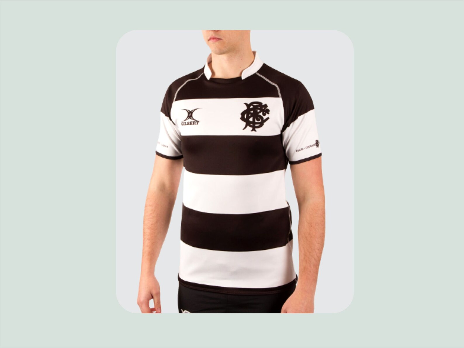 Rugby Jersey Raglan Mockup Template, Layered Illustrator Vector Mockup ...