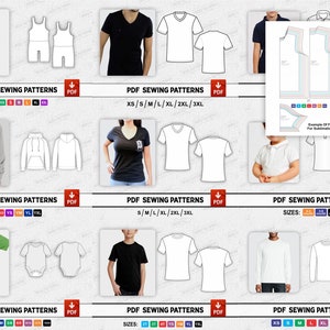 Mega Sewing Patterns Bundle, Sewing Digital Pattern Bundle Sewing ...