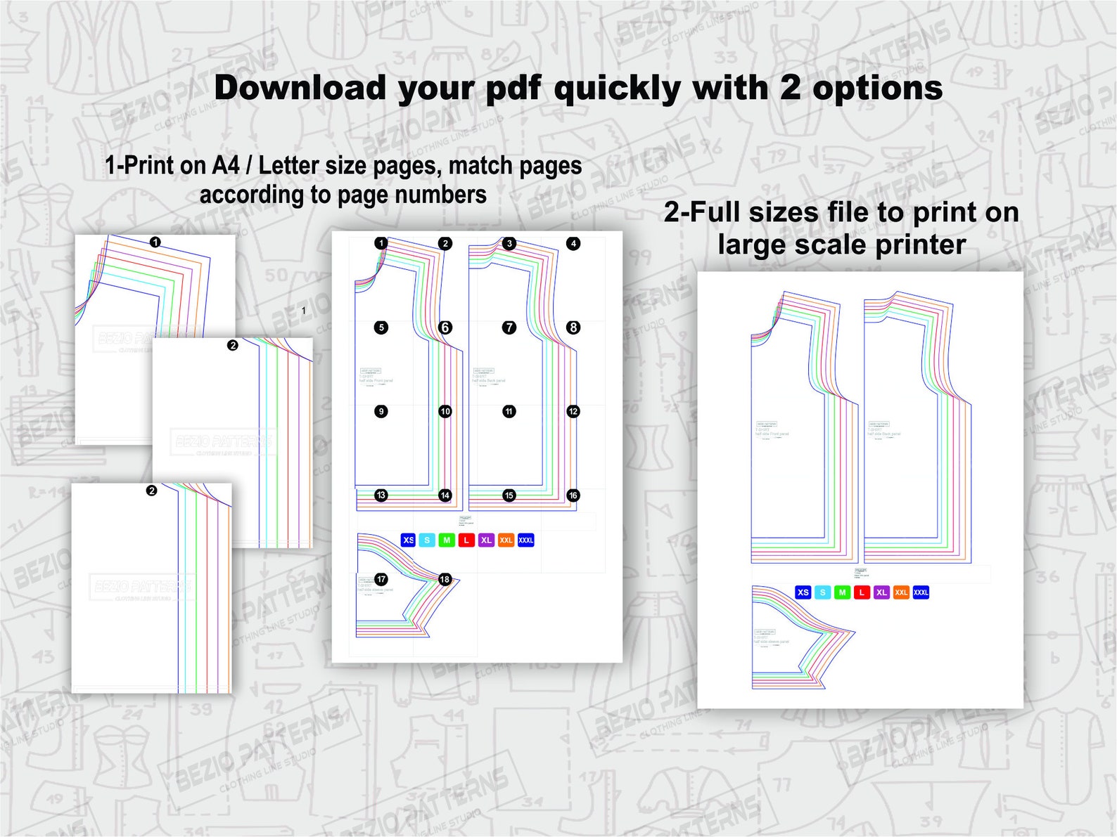 polo shirt pattern pdf