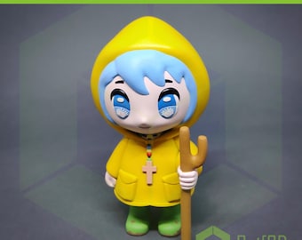 Luce – A Radiant Tribute to the 2025 Jubilee Mascot - Handmade and Hand-painted gift