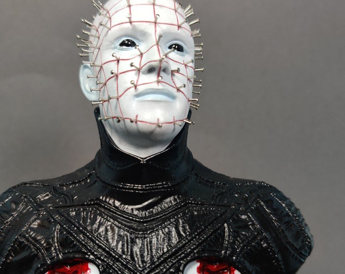 Pinhead Figurine Statue - Hand-Painted Hellraiser Collectable