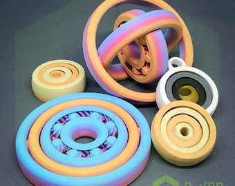 Gyro Fidget | Quiet Sensory Spinner | Anxiety Relief