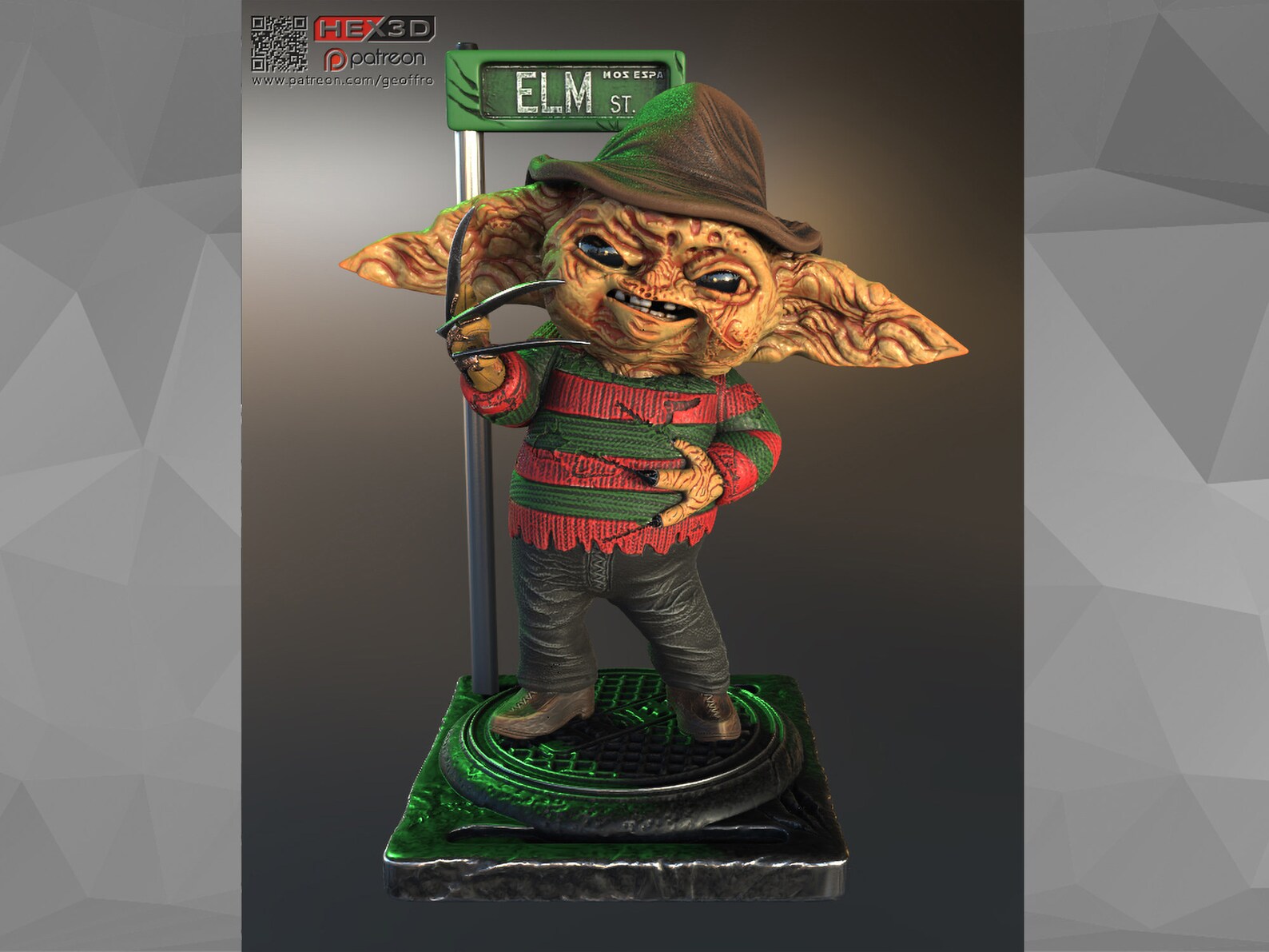 The Child Freddy Krueger / Grogu Freddy Krueger / Baby