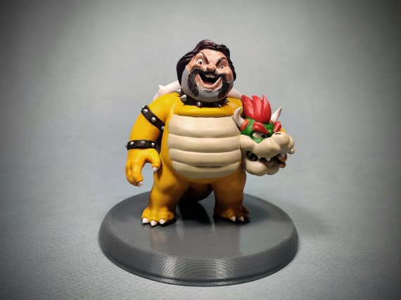 Super Mario Toy Figurine - Super Mario - Mario vs. Bowser