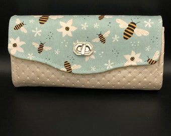 Buzzy Bees Clutch Wallet