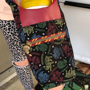 Wizard School Inspired Water Bottle Sling
