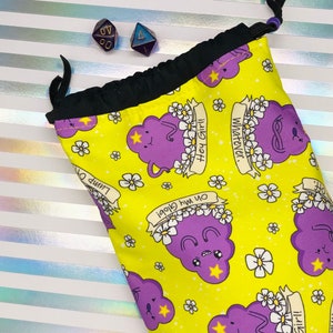 Space Princess Inspired Dice Bag