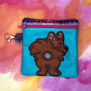 Pomeranian Dog Poop Bag Roll Holder