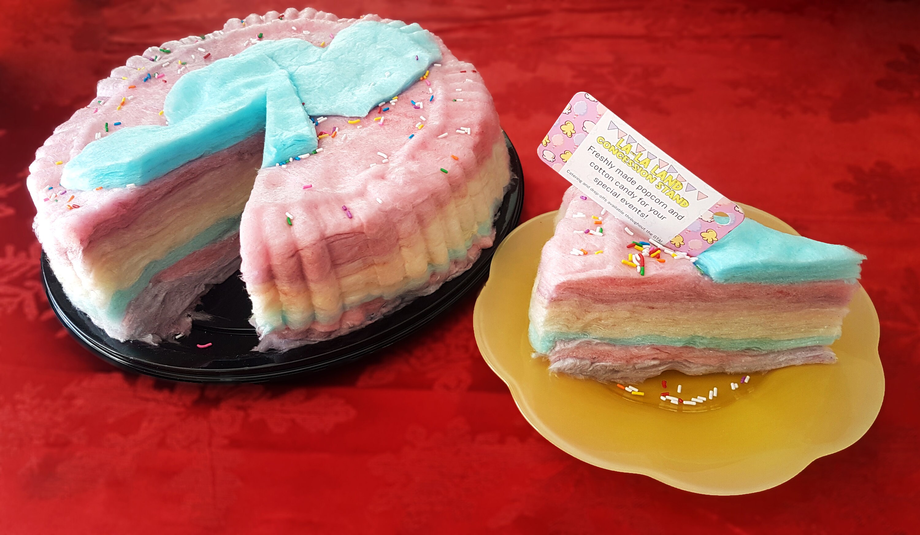 Personalized 12 Cotton Candy Cake Etsy