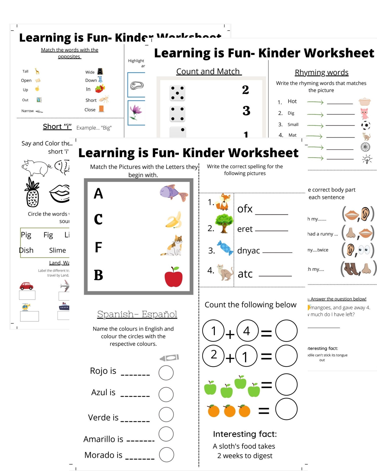 3 worksheet for kids kindergarten kids worksheet grade 12
