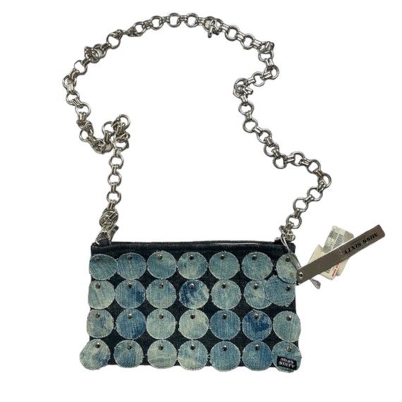 The Miss Sixty Cut Out Denim Mini Bag