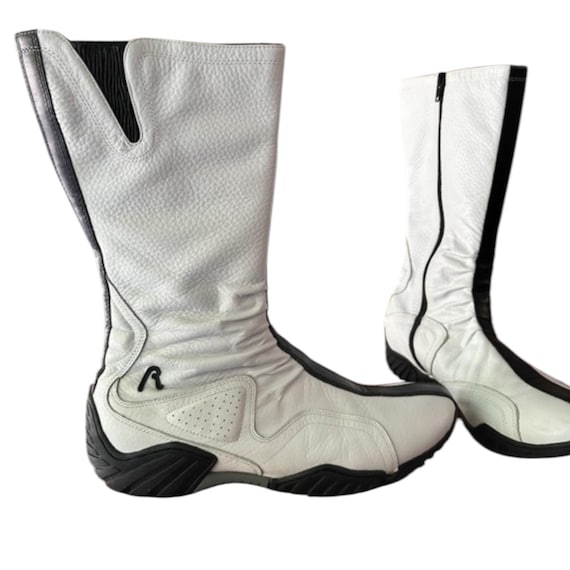 The Replay Flat Moto Boots