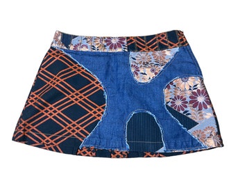 The Custo Barcelona Denim Mini Skirt
