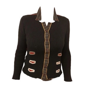 Chemise en tricot côtelé The Cop Copine