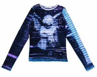 Cop Copine Mesh Top, Rare Cop Copine, Vintage Mesh Top