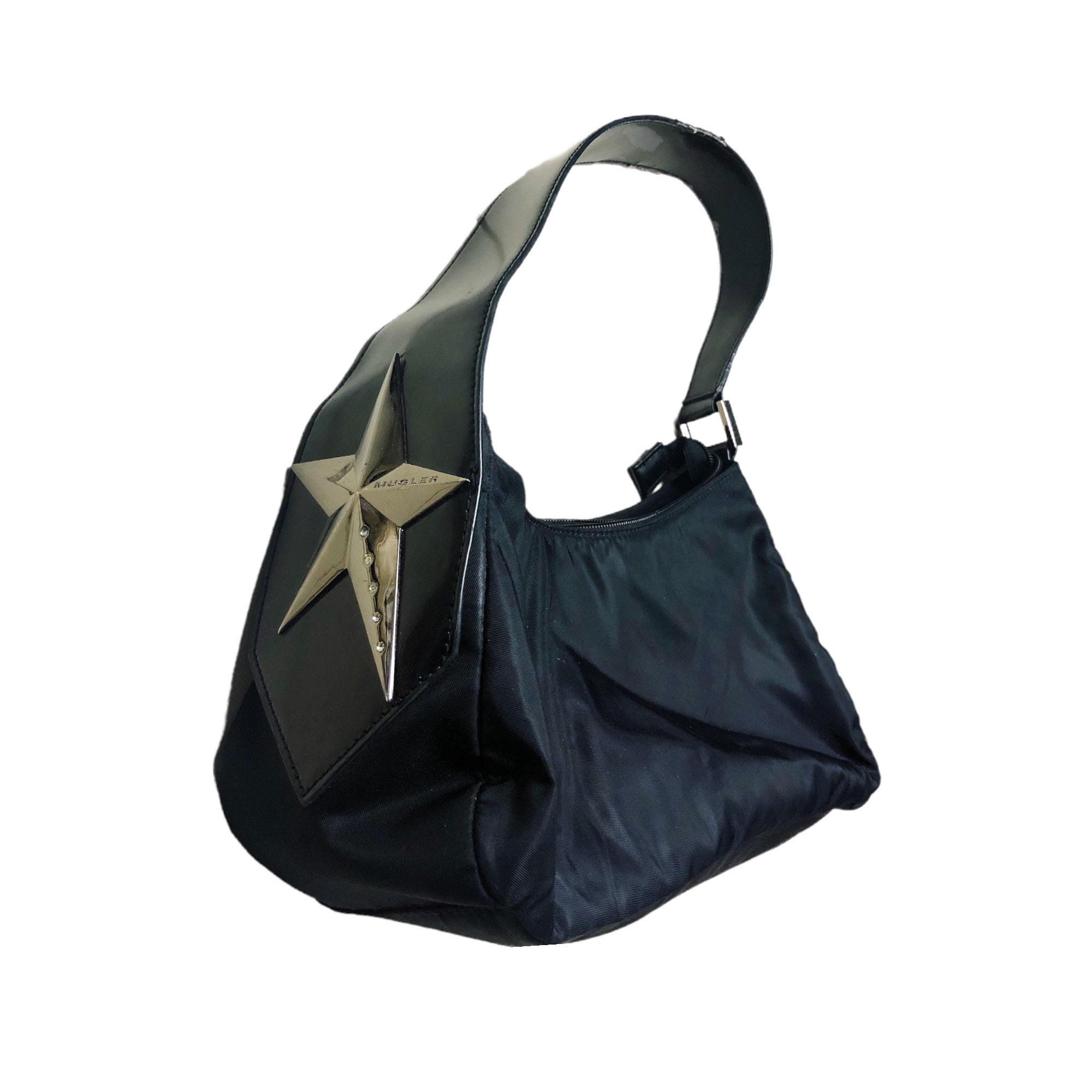 The Thierry Mugler Side Star Bag Nylon - Etsy The Thierry Mugler Side Star Bag Nylon - Etsy