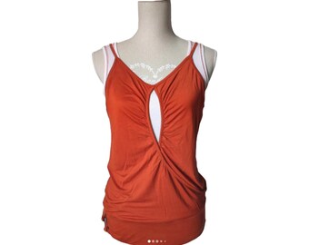 The Cop Copine Draped Double Top